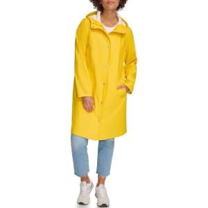 Levi’s Women’s Classic Hooded Rain Parka(Yellow)