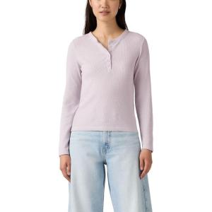 Levi’s Womens Dana Henley Shirt(Thistle)