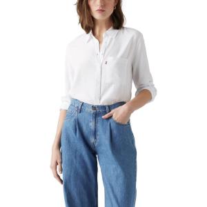 Levi’s Women’s Darlene Utility Shirt((New) Bright White)