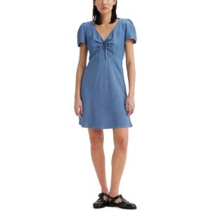 Levi’s Women’s Delaney Short Sleeve Mini Dress (Also Available in Plus)(New News)