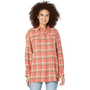 Levi’s Women’s Dylan Relaxed Western Shirt (Also Available in Plus)(Kelsey Plaid Burnt Sienna)
