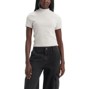 Levi’s Women’s Effortless Short Sleeve Tee((New) Orbit Heather Gray)