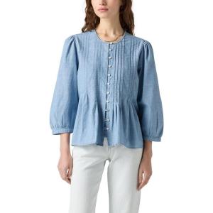 Levi’s Women’s Gina Blouse(Honestly Happy)