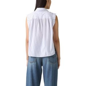 Levi’s Women’s Gracen Blouse(Neil Stripe Dutch Blue)