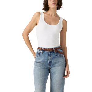 Levi’s Women’s Hayes Ribbed Tank((New) Bright White)