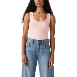 Levi’s Women’s Hayes Ribbed Tank((New) Crystal Pink)