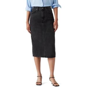 Levi’s Women’s High-Rise Slit Skirt(Open Mind)