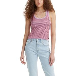 Levi’s Women’s Honey Tank (Standard and Plus)(Nova Geo Purple Rose)