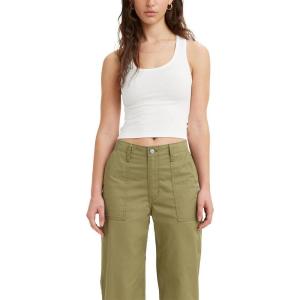 Levi’s Womens Honey Tank Top (Also Available in Plus)(White)