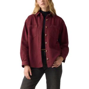 Levi’s Womens Iris Overshirt(Chocolate Truffle)
