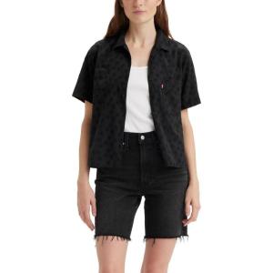 Levi’s Women’s Joyce Resort Shirt (Also Available in Plus)(Caviar)