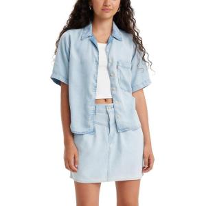 Levi’s Women’s Joyce Resort Shirt (Also Available in Plus)((New) Paper Map 2)