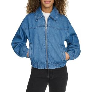 Levi’s Women’s Levi’s Women’s Western Denim Bomber(Medium Wash Denim)