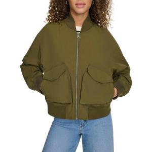 Levi’s Women’s Lightweight Shorty Bomber Jacket(Army Green)