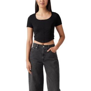 Levi’s Women’s Lyra Tee(Anthracite Night)