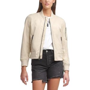 Levi’s Women’s Melanie Newport Bomber Jacket (Regular & Plus Size)(Bleached Sand)