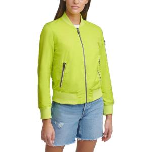 Levi’s Women’s Melanie Newport Bomber Jacket (Regular & Plus Size)(Lime Punch)