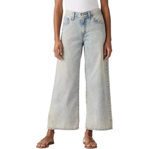 Levi’s Women’s Middy Wide Leg Ankle Jeans((New) a Little Hazy (Lightweight) (Non-stretch))
