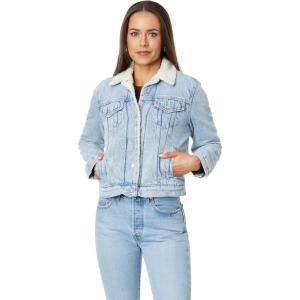 Levi’s Women’s Original Sherpa Trucker Jackets (Standard and Plus)((New) Feeling Everything)