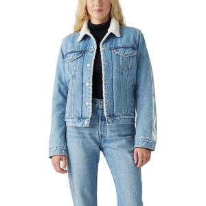 Levi’s Women’s Original Sherpa Trucker Jackets (Standard and Plus)(Shine Theory)