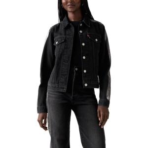 Levi’s Women’s Original Trucker Jacket (Also Available in Plus)(Let Me Shimmer (Non Stretch))