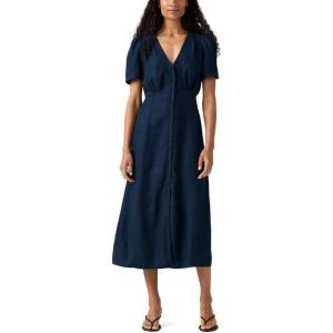 Levi’s Women’s Sarina Short Sleeve Midi Dress(Initial Take)