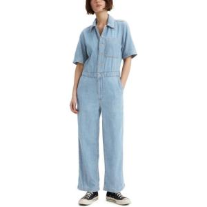 Levi’s Women’s Short Sleeve Heritage Jumpsuit((New) Glad to Meet You)