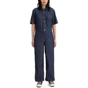 Levi’s Women’s Short Sleeve Heritage Jumpsuit(Off to the Races)