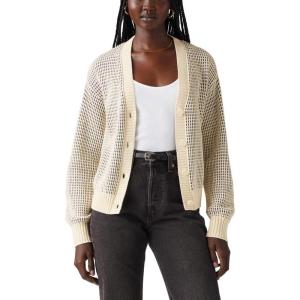 Levi’s Womens Snowflake Cardigan(Butter Cream Navy Blazer)