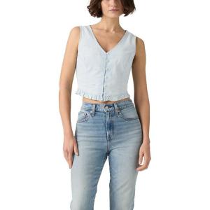Levi’s Womens Teagan Sleeveless Blouse (Also Availible in Plus)((New) Watch Me)