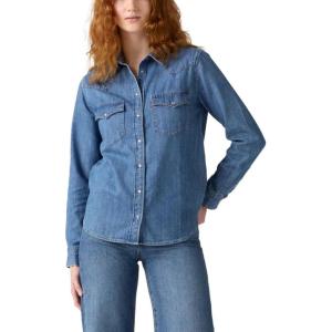Levi’s Women’s Ultimate Western Shirt (Standard and Plus)(Diamonds Are Best Friends)