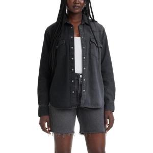 Levi’s Women’s Ultimate Western Shirt (Standard and Plus)((New) Black Laser Craft 2)