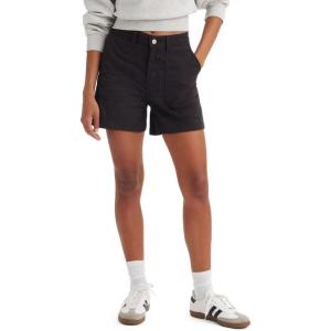 Levi’s Women’s Utility Shorts((New) Caviar)