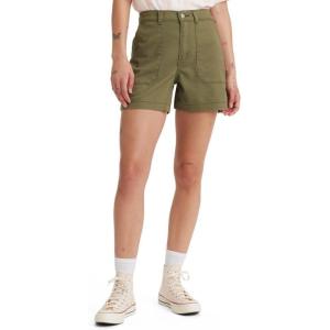 Levi’s Women’s Utility Shorts((New) Olive Night)