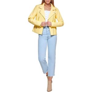 Levi’s Women’s Vegan Leather 538 Moto Jacket (Regular & Plus Size)(Popcorn)