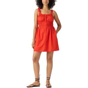 Levi’s Women’s Vera Waisted Mini Dress((New) Signal Red (Non-stretch))