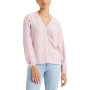 Levi’s Women’s Zenda Long Sleeve Blouse (Also Available in Plus)((New) Keepsake Lilac)