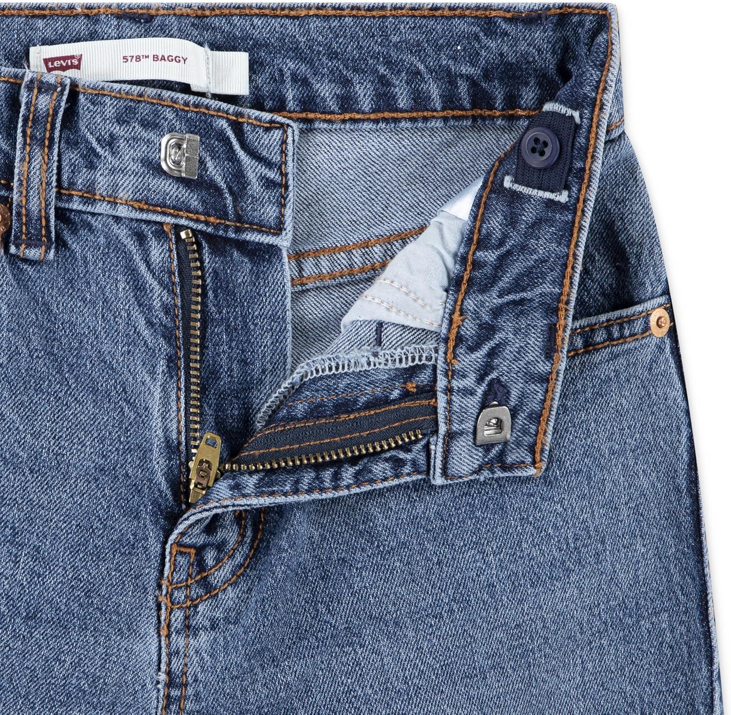 imageBoys Baggy Fit JeansBlazing Blue