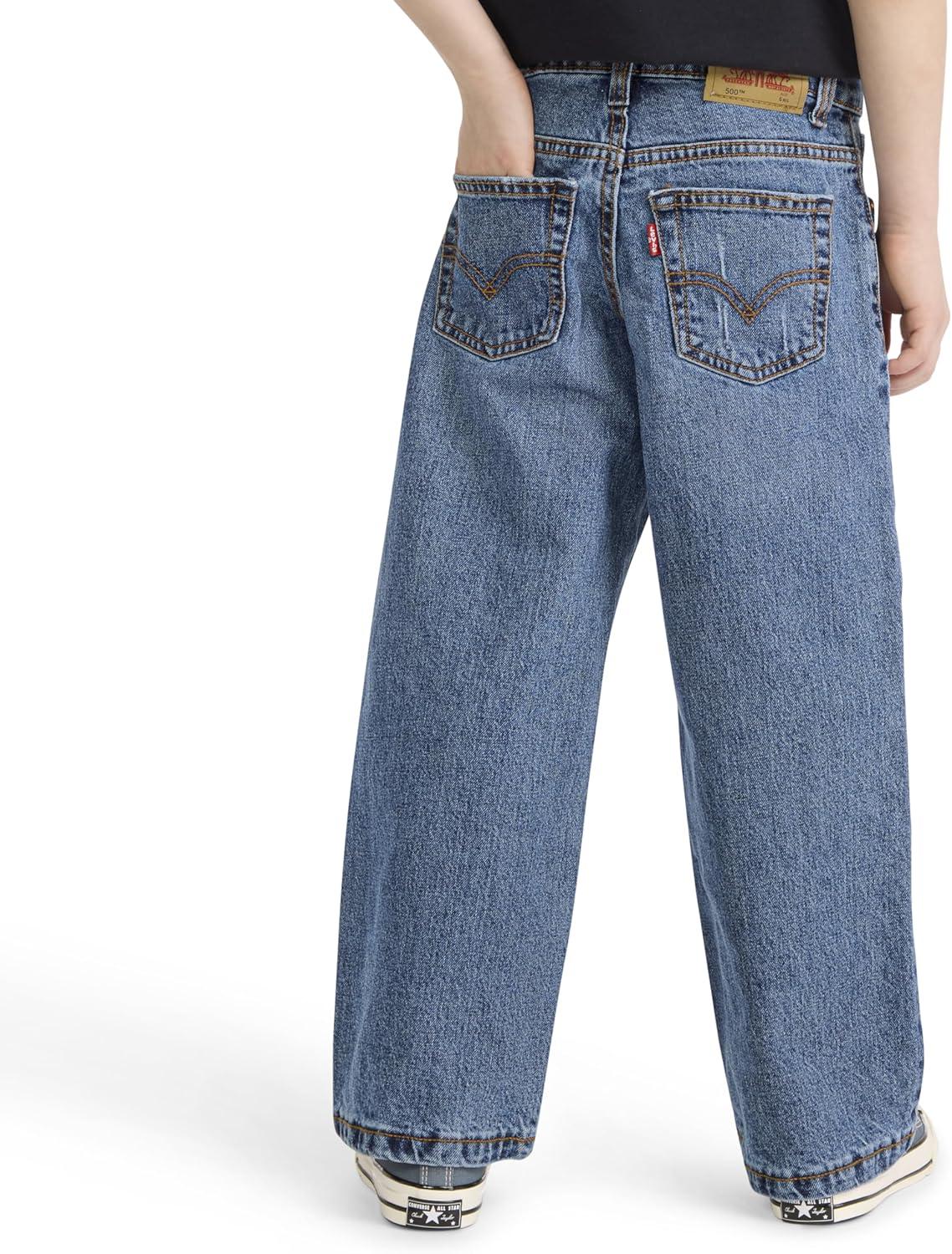 imageBoys Baggy Fit JeansBlazing Blue