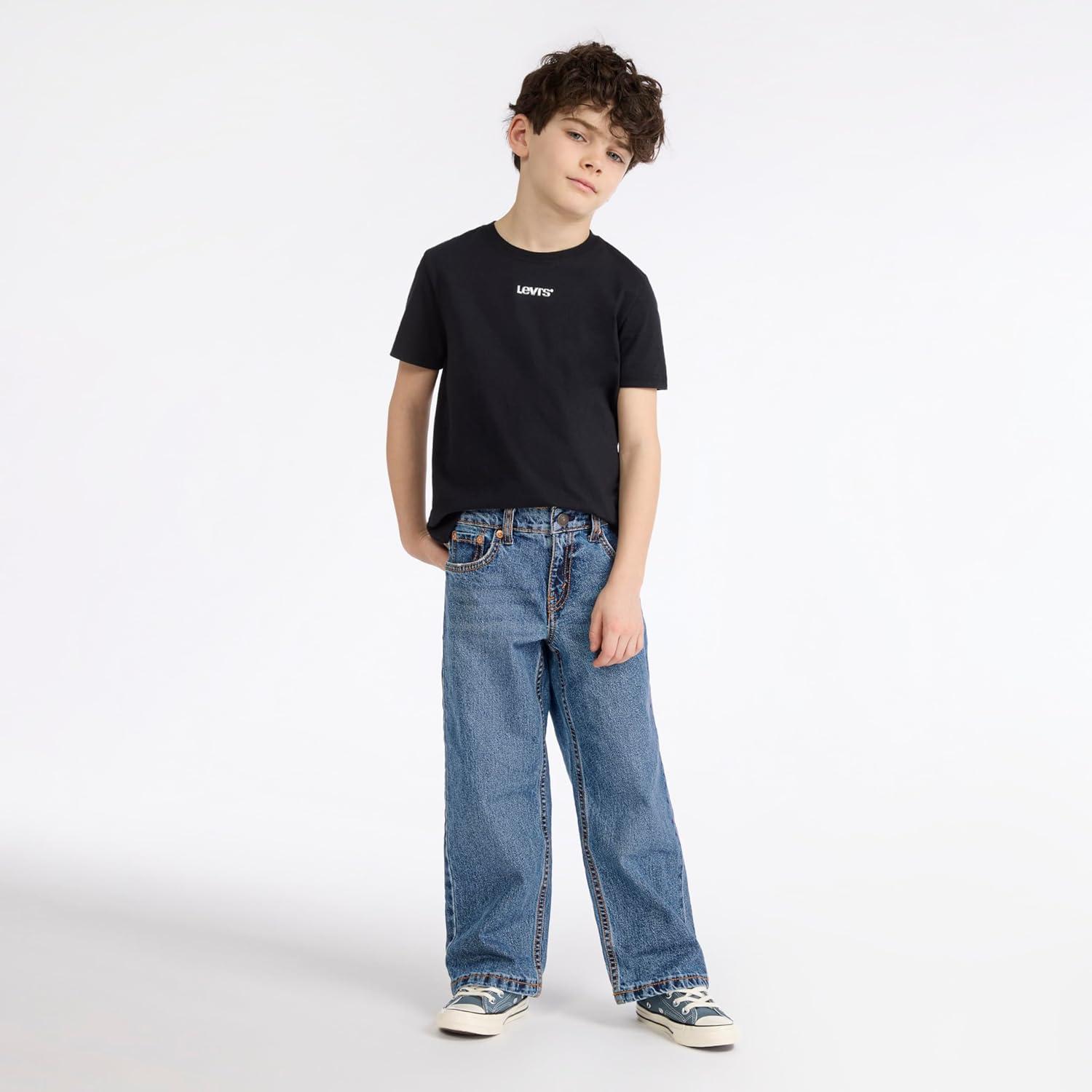 imageBoys Baggy Fit JeansBlazing Blue