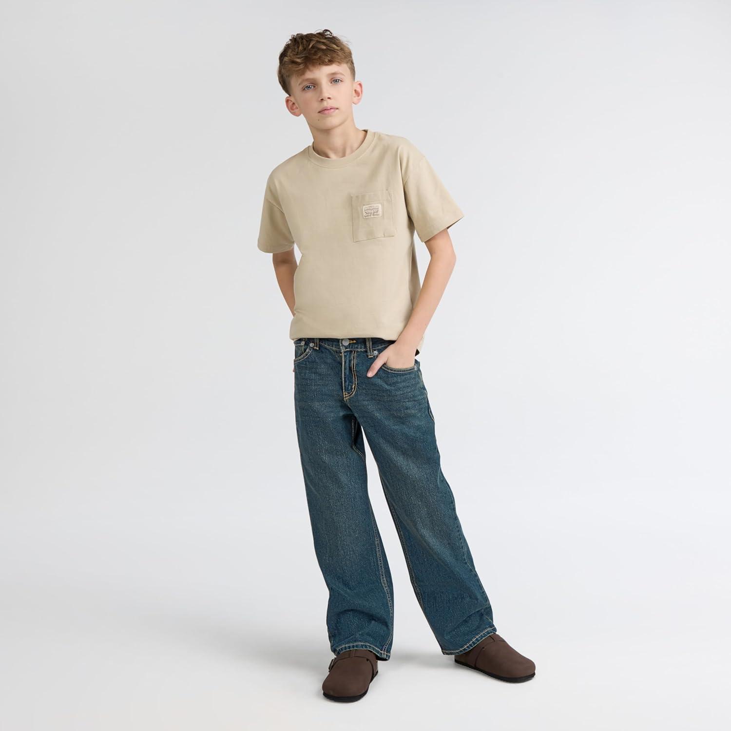 imageBoys Loose Straight Fit JeansCash