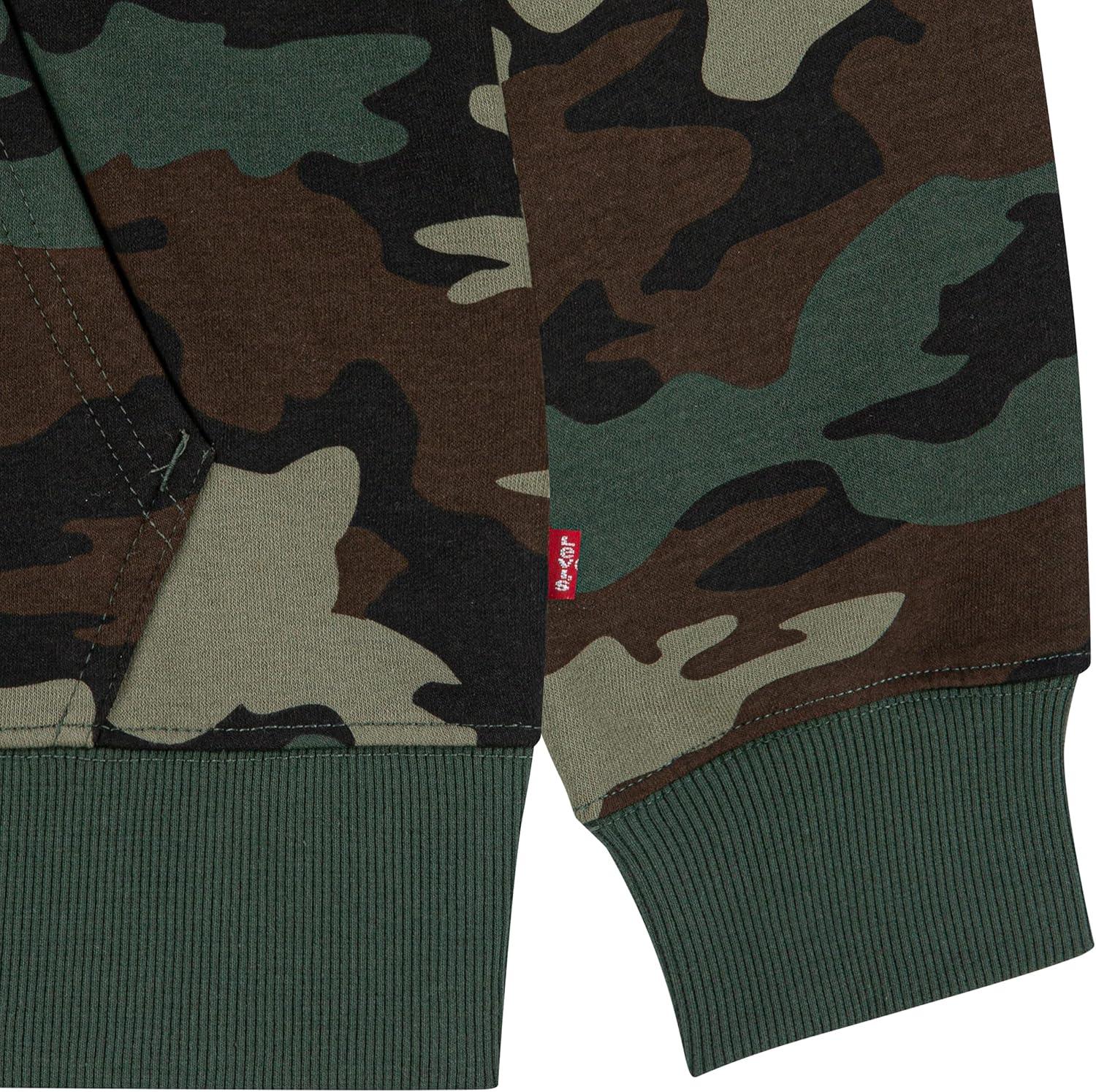 imageHurley Boys Soft Knit Graphic Pullover HoodieCypress Camo