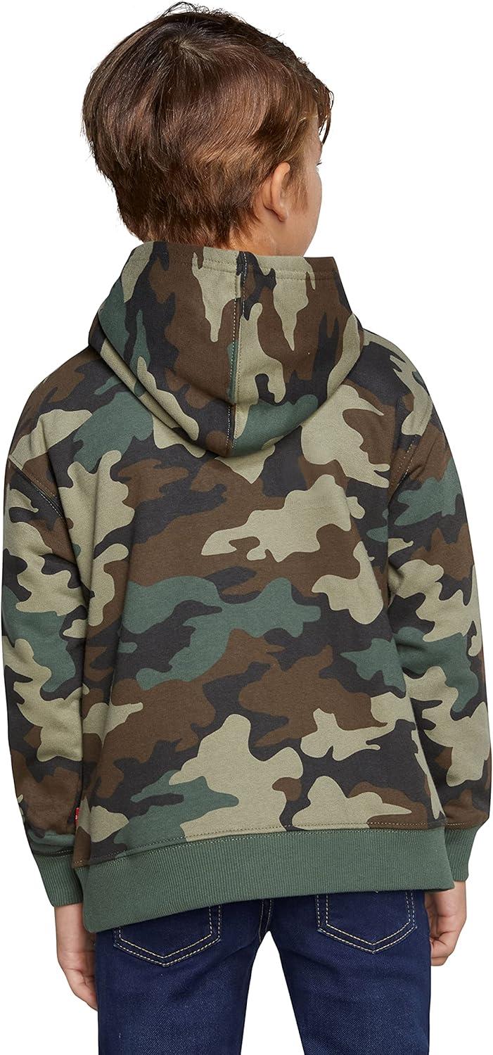 imageHurley Boys Soft Knit Graphic Pullover HoodieCypress Camo
