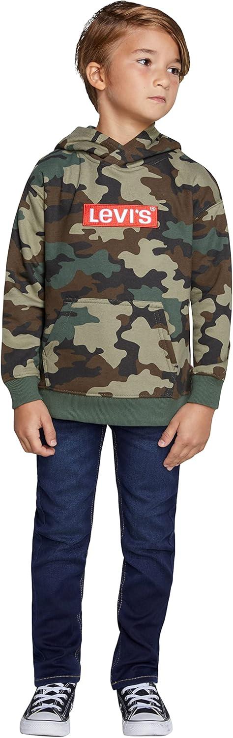 imageHurley Boys Soft Knit Graphic Pullover HoodieCypress Camo
