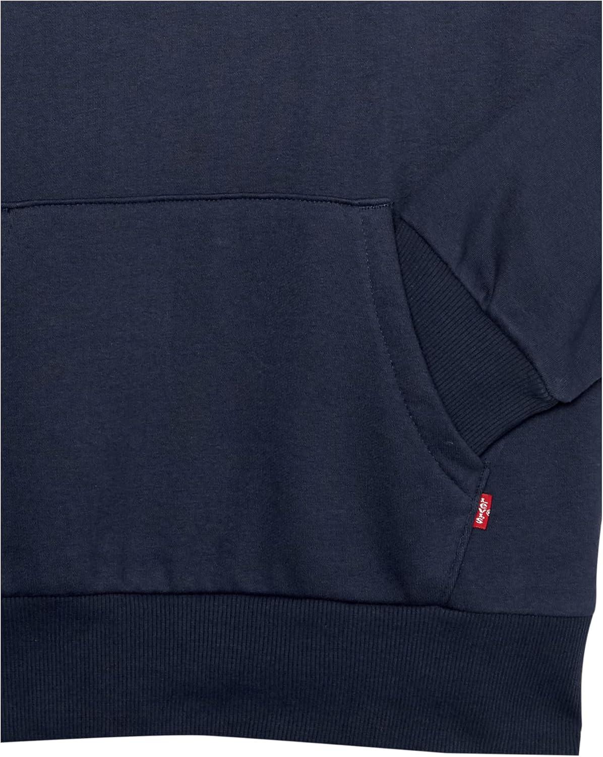 imageHurley Boys Soft Knit Graphic Pullover HoodieDress Blues