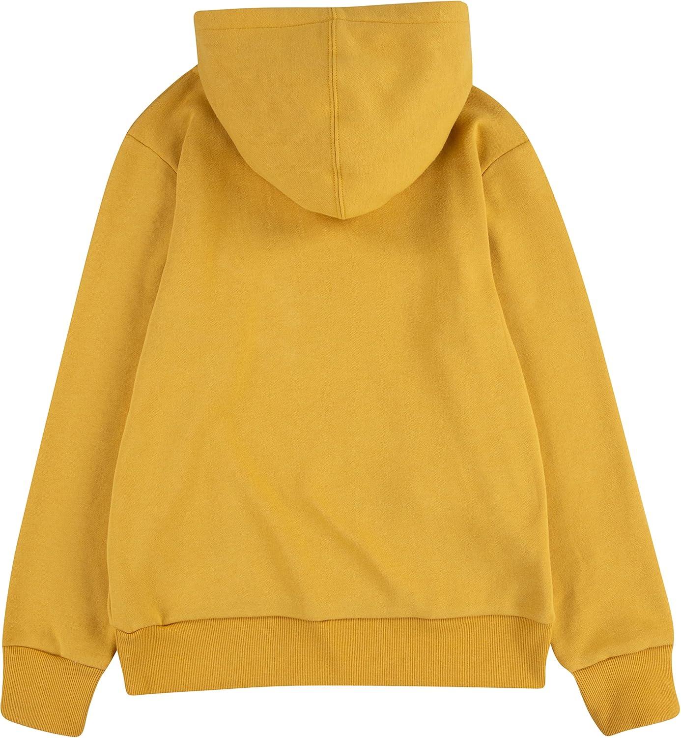 imageHurley Boys Soft Knit Graphic Pullover HoodieGolden SpiceBatwing