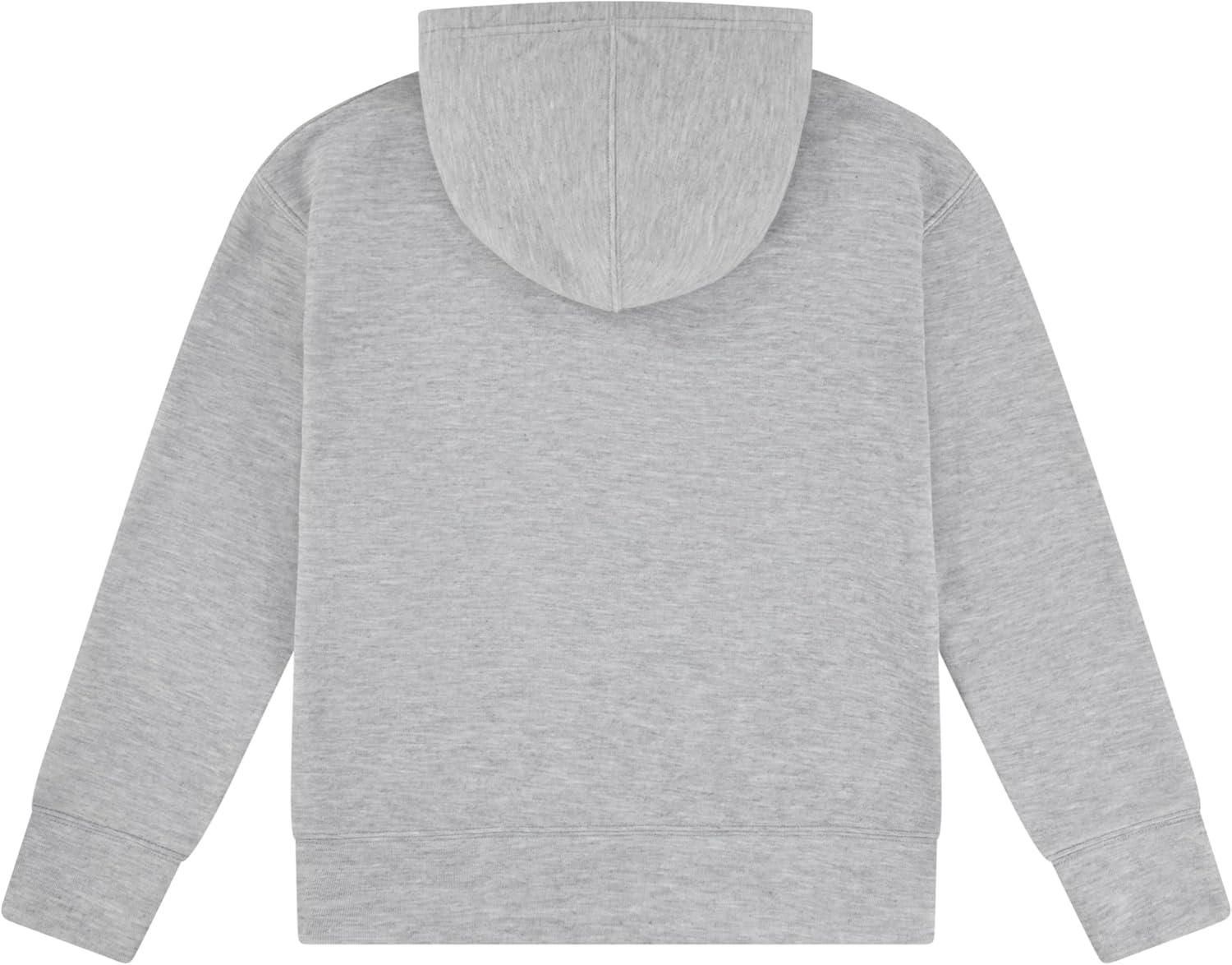 imageHurley Boys Soft Knit Graphic Pullover HoodieLight Grey Heather