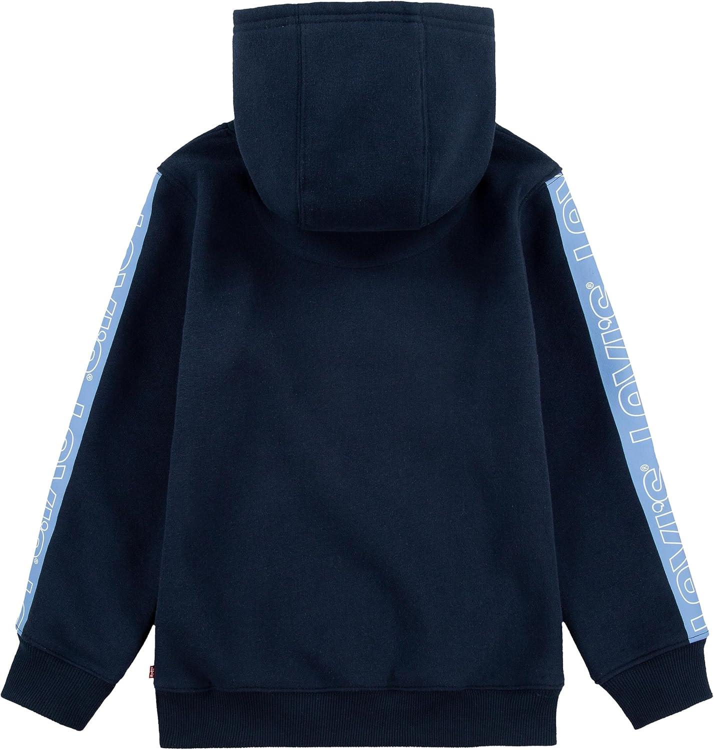 imageHurley Boys Soft Knit Graphic Pullover HoodieNavy Blazer