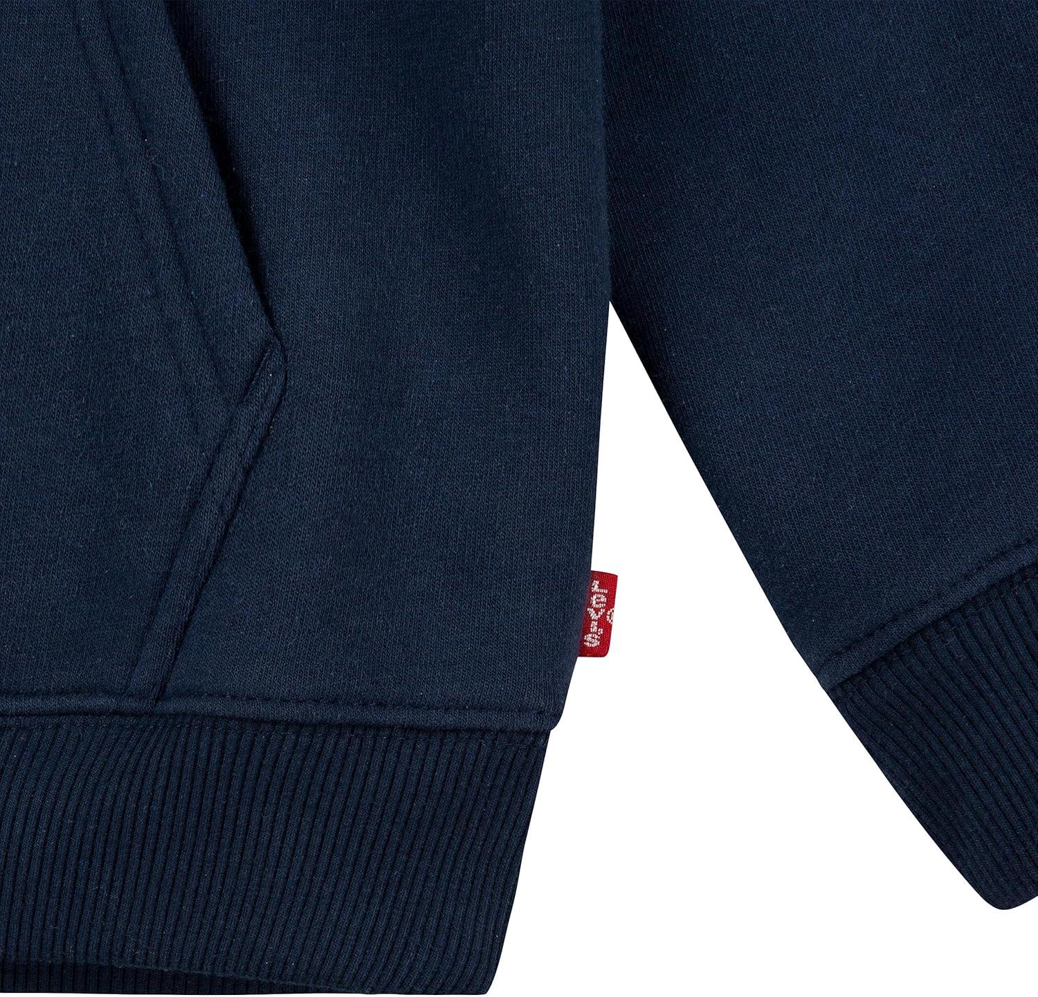 imageHurley Boys Soft Knit Graphic Pullover HoodieNavy Blazer