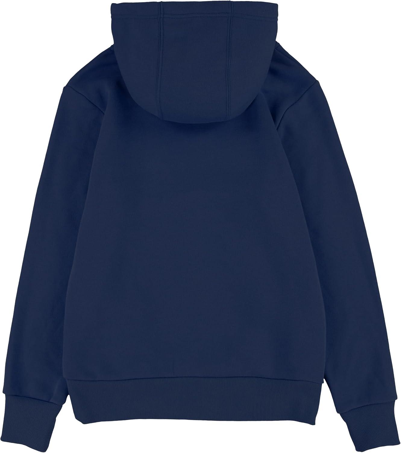 imageHurley Boys Soft Knit Graphic Pullover HoodieNavyBatwing